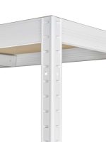 Μεταλλική ραφιέρα με ξύλο MDF Futur Plus  διαστάσεων 180x120x45cm, 5x275kg κωδ .1178 - Image 4