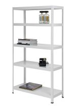 Μεταλλική ραφιέρα με Μεταλλικά Ράφια DRUMY 180x100x40, 5x100 kg κωδ. 1179 - Image 3