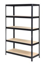 Μεταλλική Ραφιέρα με ξύλο MDF Futur Plus διαστάσεων 180x120x45 κωδ. 1185 - Image 4