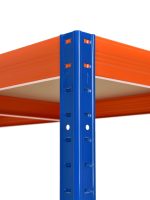 Μεταλλική ραφιέρα με ξύλο MDF FUTUR PLUS 180x100x50, 5x350 kg κωδ. 1194 - Image 7