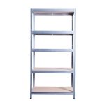 Μεταλλική ραφιέρα Dexion με ξύλo MDF Futur  διαστάσεων 180x90x40cm, 5x200kg κωδ. 2177 - Image 4