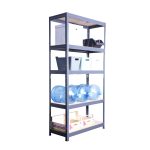 Μεταλλική ραφιέρα με ξύλο MDF Futur διαστάσεων 180x90x40cm, 5x200kg κωδ. 2182 - Image 5