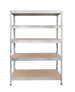 Μεταλλική Ραφιέρα με ξύλο MDF Futur  διαστάσεων 180x120x60cm, 5x250kg κωδ. 1199