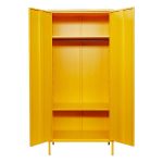 Nextdeco ντουλάπα κίτρινη μεταλλική δίφυλλη Υ170x76x50εκ. - Image 3