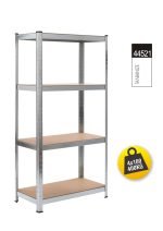 Μεταλλική ραφιέρα με ξύλο MDF διαστάσεων 172х75х30cm, 4x100kg πρόταση 3 τεμ. συνολικών διαστάσεων 172x225x30cm ΚΩΔ. 44521-3-1 - Image 2