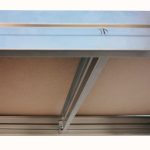 Μεταλλική Ραφιέρα με ξύλο MDF Futur  διαστάσεων 180x120x60cm, 5x250kg κωδ. 1199 - Image 3