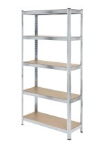 Μεταλλική ραφιέρα με ξύλο MDF διαστάσεων 180х100х50cm, 5x100kg κωδ .954563 - Image 6