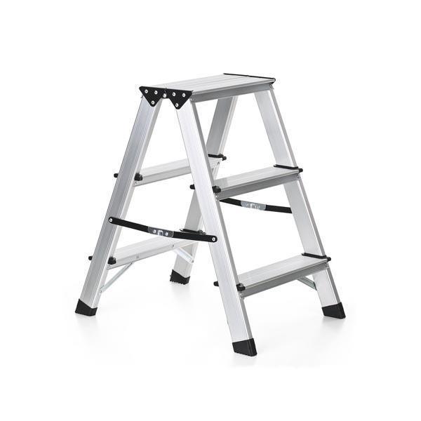 efacfe04224d4c638c81531e19fd9fb0.jpg Σκάλα αλουμινίου με 3 σκαλοπάτια Υ80εκ. - Image 1